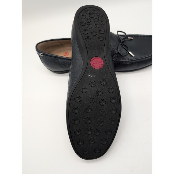 Marc Joseph New York Diana St Flat Slip-On Moc toe Faux Lace Loafers Leather 12 - Picture 10 of 12